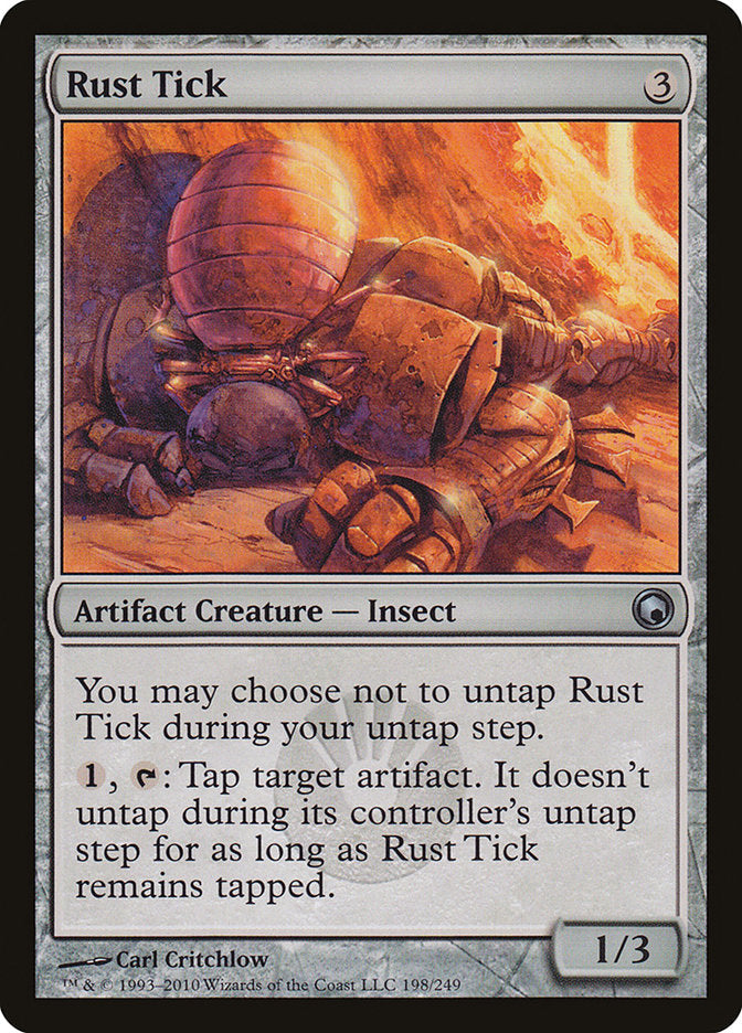 Rust Tick [Scars of Mirrodin] Foil