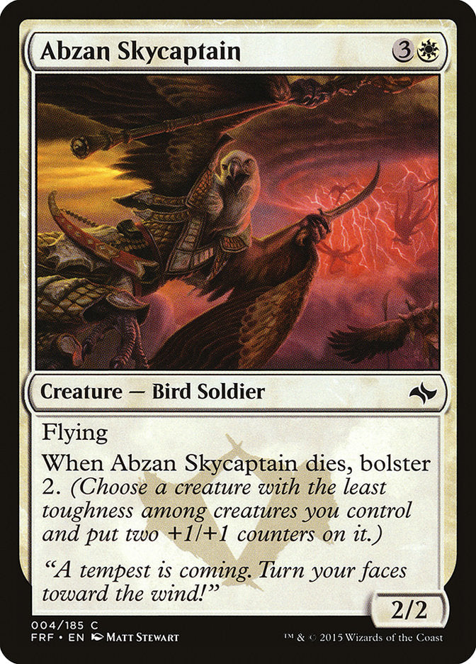 Abzan Skycaptain [Fate Reforged] Foil