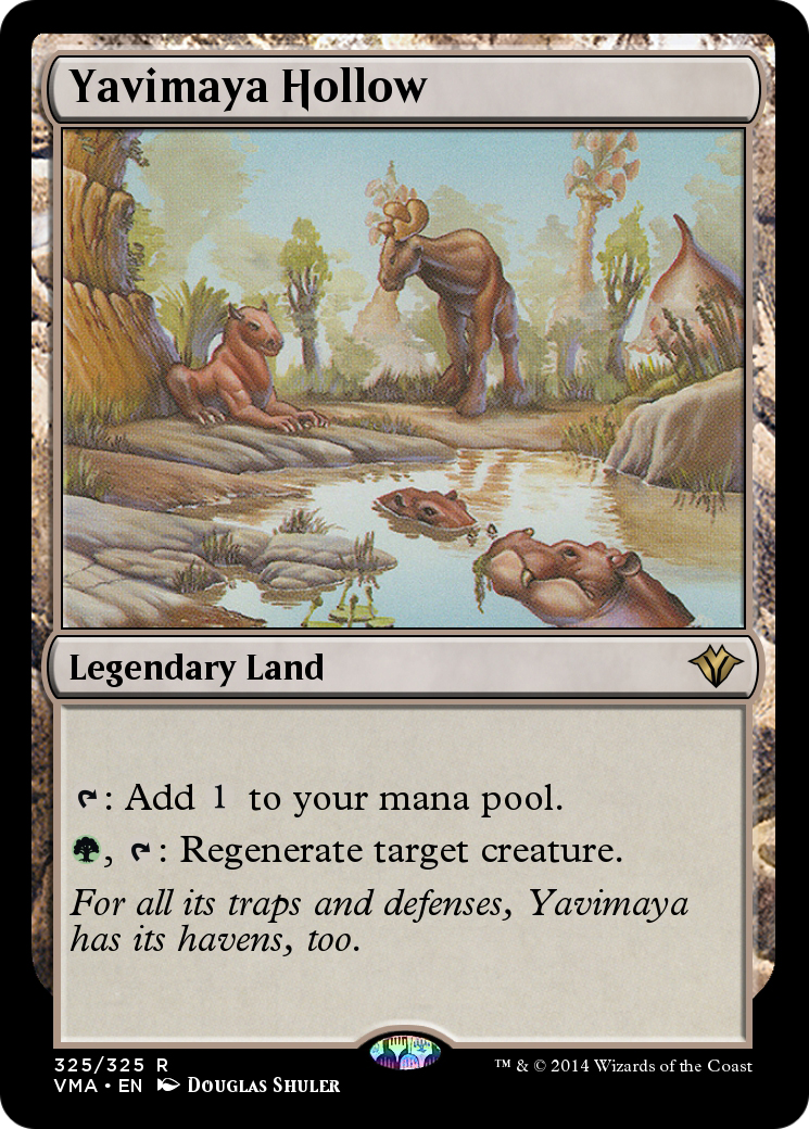 Yavimaya Hollow  [Vintage Masters]