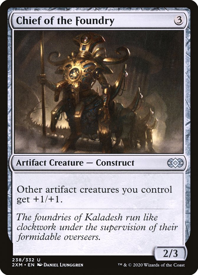 Chief of the Foundry [Double Masters] Foil