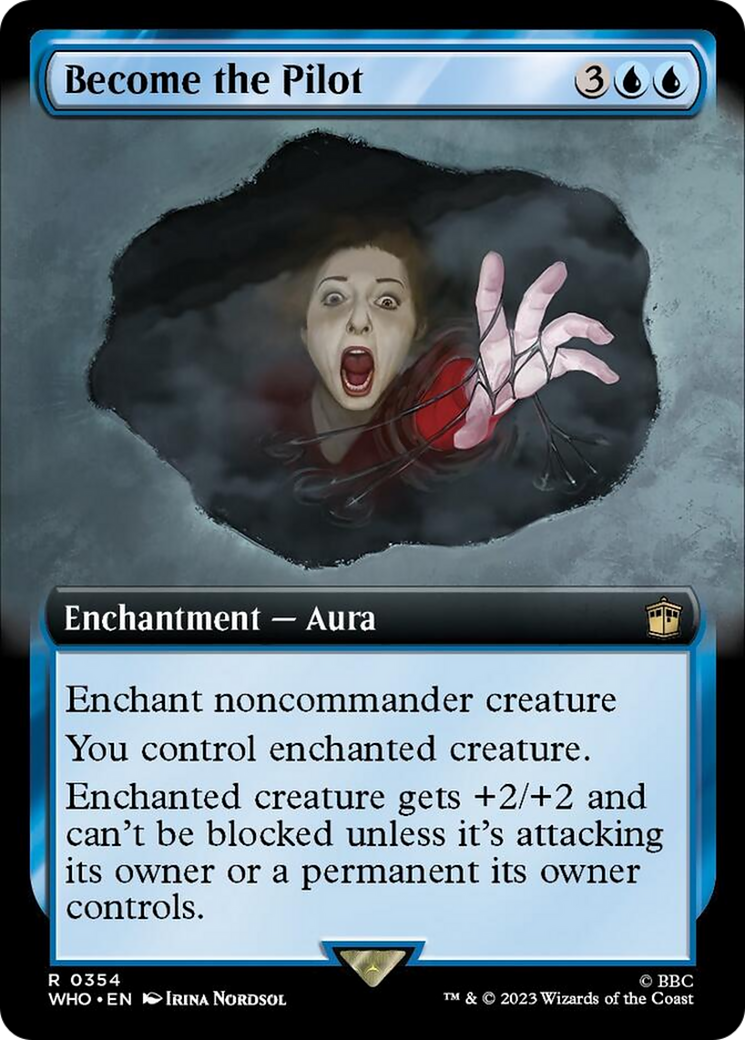 Become the Pilot (Extended Art) [Doctor Who] Foil