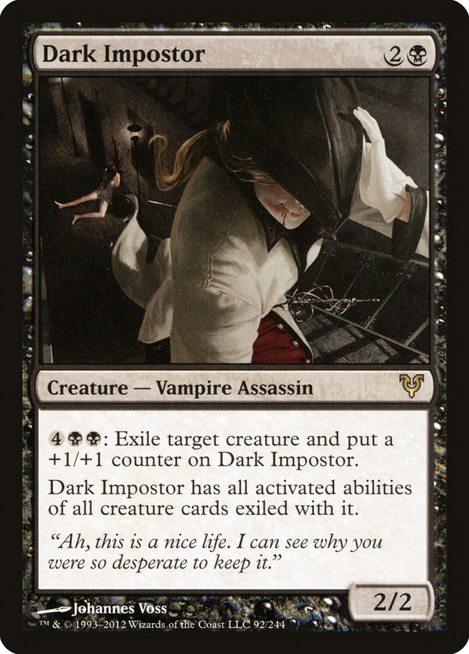 Dark Impostor [Avacyn Restored] Foil