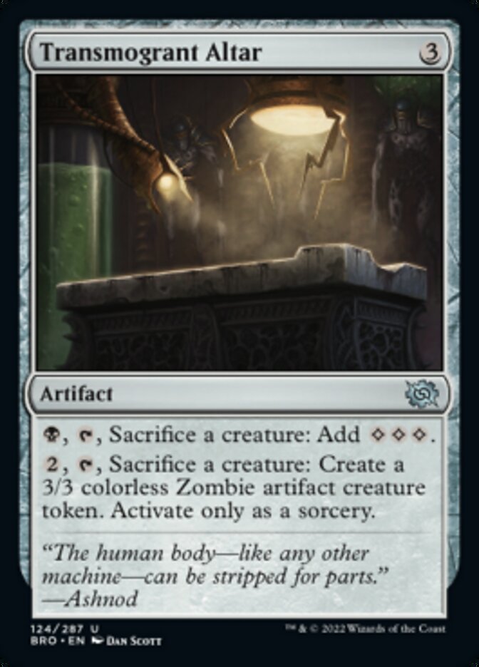 Transmogrant Altar [The Brothers' War] Foil