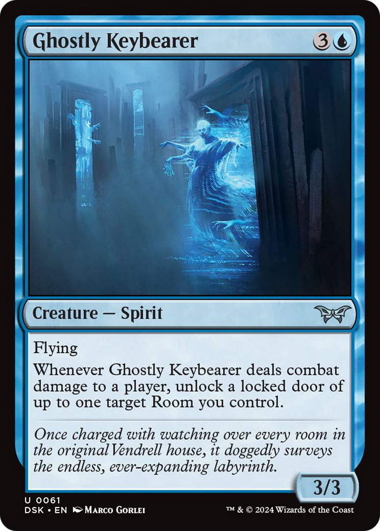 Ghostly Keybearer [Duskmourn: House of Horror] Foil