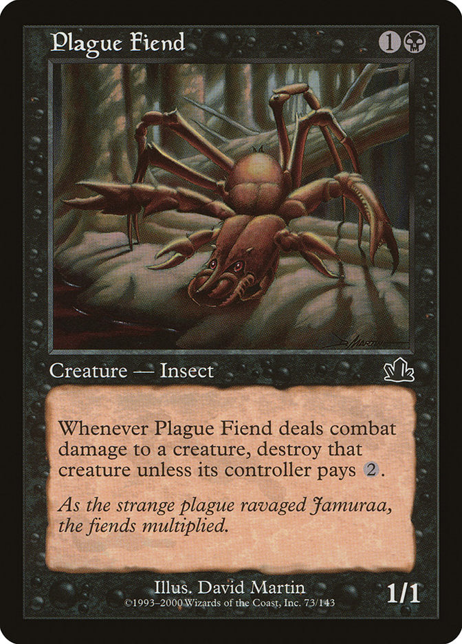 Plague Fiend [Prophecy] Foil