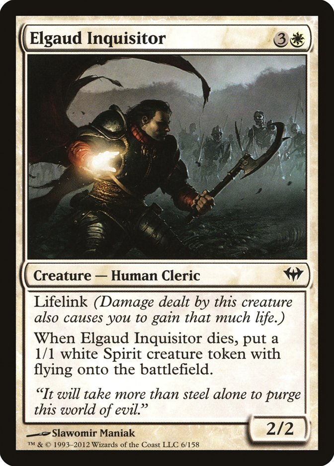 Elgaud Inquisitor [Dark Ascension] Foil