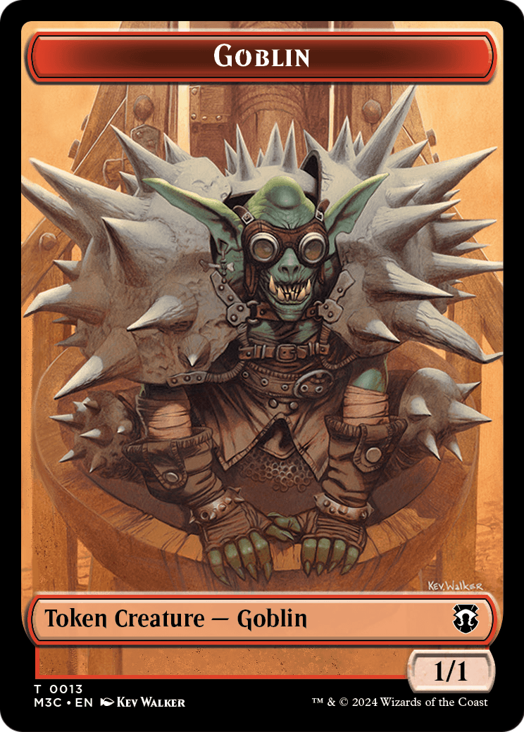 Goblin  [Modern Horizons 3 Commander Tokens] Foil