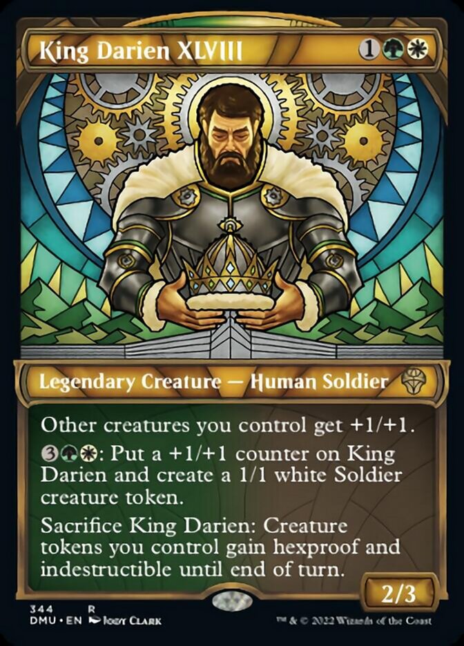 King Darien XLVIII (Showcase) [Dominaria United] Foil