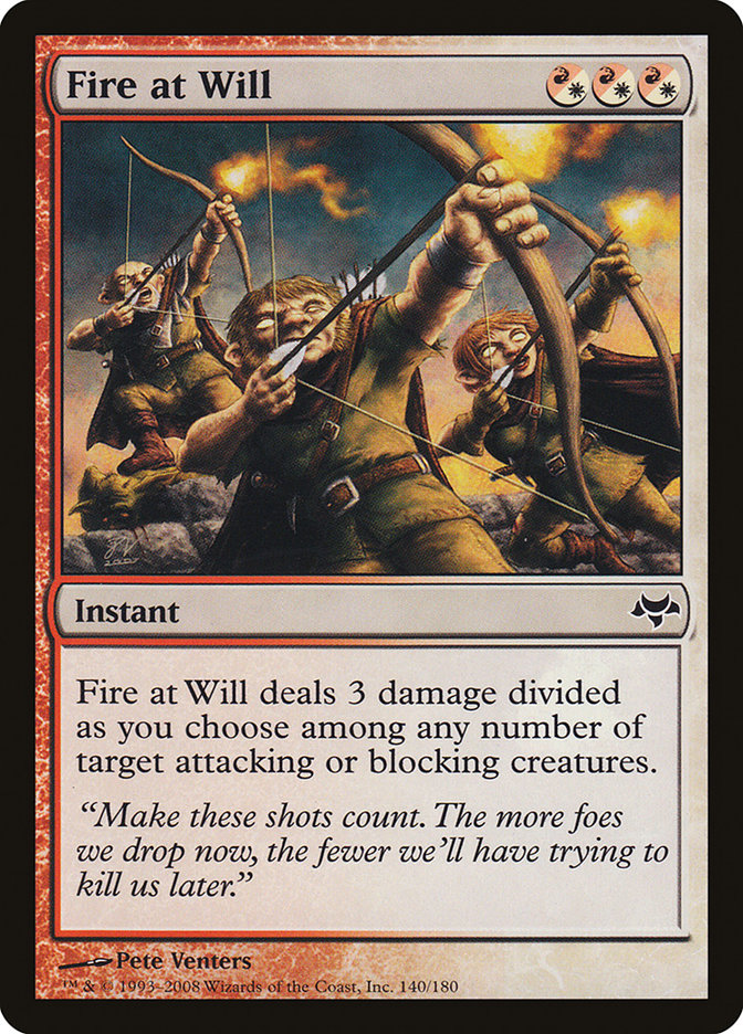 Fire at Will [Eventide] Foil
