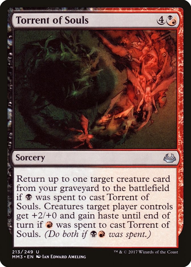 Torrent of Souls [Modern Masters 2017] Foil