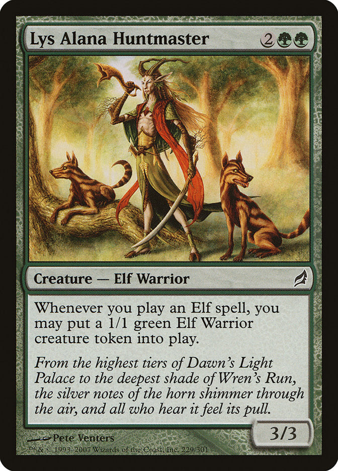 Lys Alana Huntmaster [Lorwyn] Foil