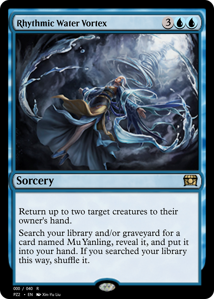 Rhythmic Water Vortex  [Treasure Chest] Foil