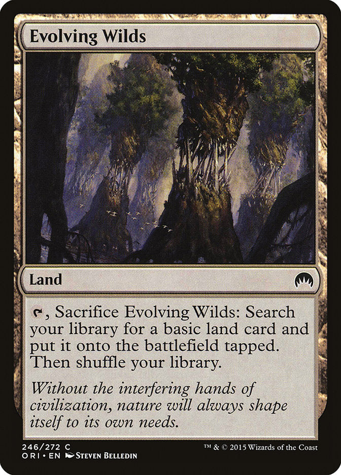 Evolving Wilds [Magic Origins] Foil