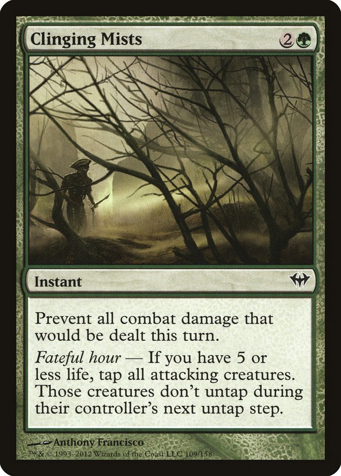 Clinging Mists [Dark Ascension] Foil