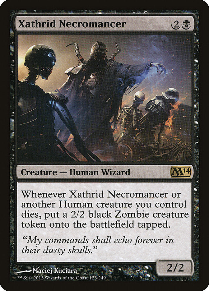 Xathrid Necromancer [Magic 2014] Foil