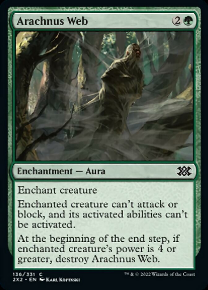 Arachnus Web [Double Masters 2022] Foil