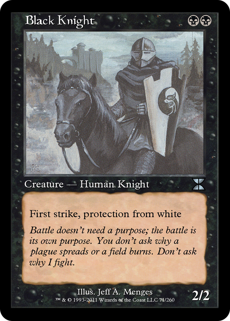 Black Knight  [Masters Edition IV]