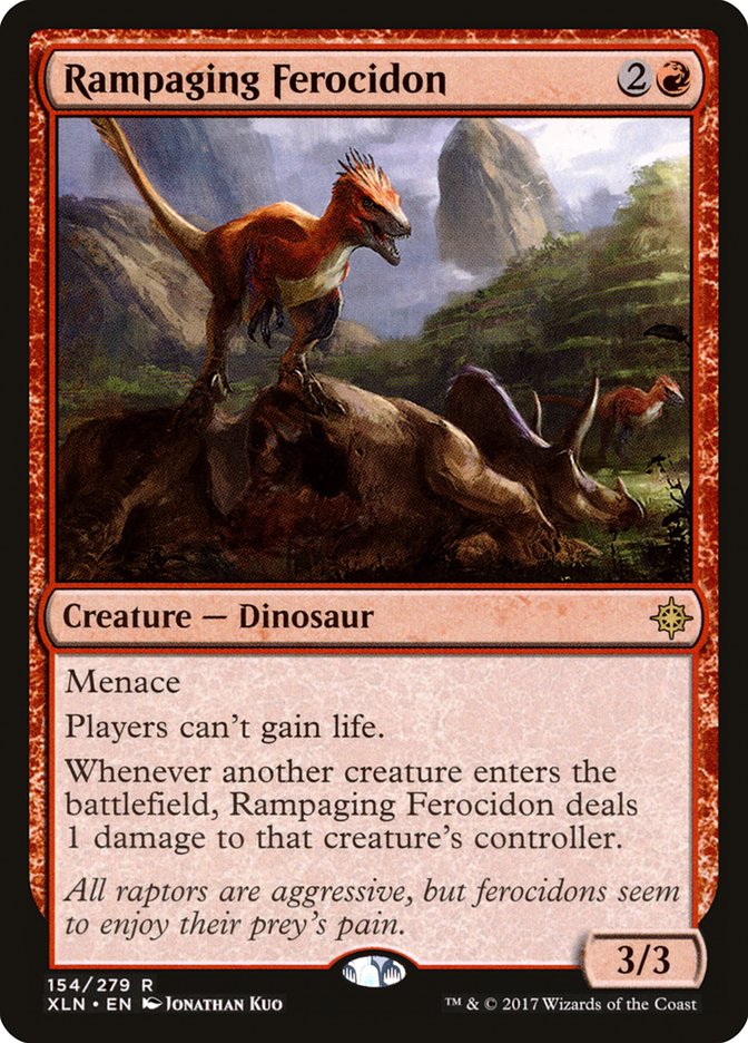Rampaging Ferocidon [Ixalan] Foil