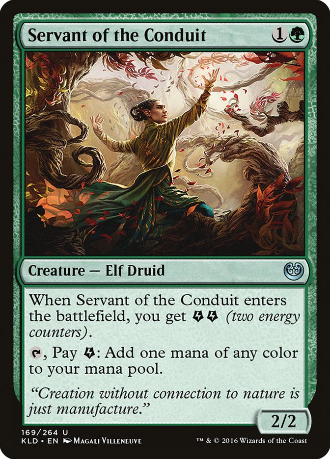 Servant of the Conduit [Kaladesh] Foil