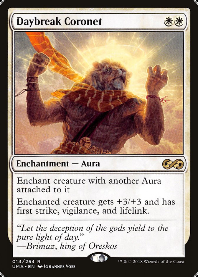Daybreak Coronet [Ultimate Masters] Foil