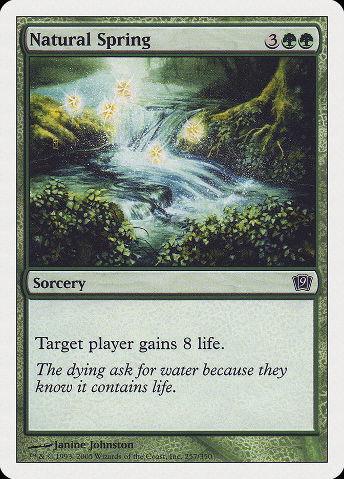 Natural Spring [Ninth Edition] Foil