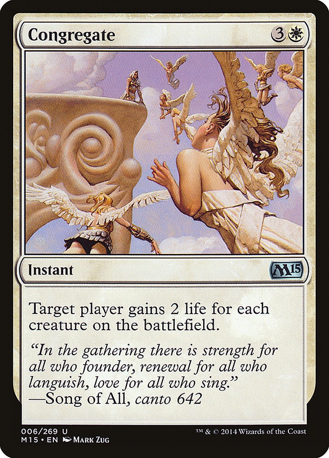 Congregate [Magic 2015] Foil