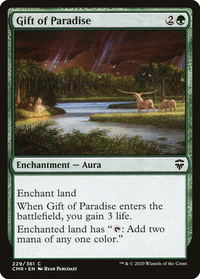 Gift of Paradise [Commander Legends] Foil