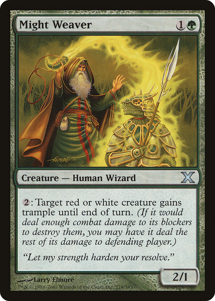 Might Weaver  [Tenth Edition]