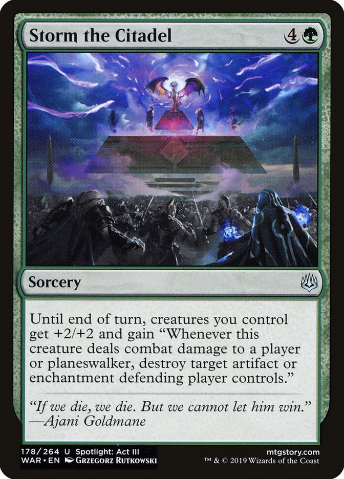 Storm the Citadel [War of the Spark] Foil