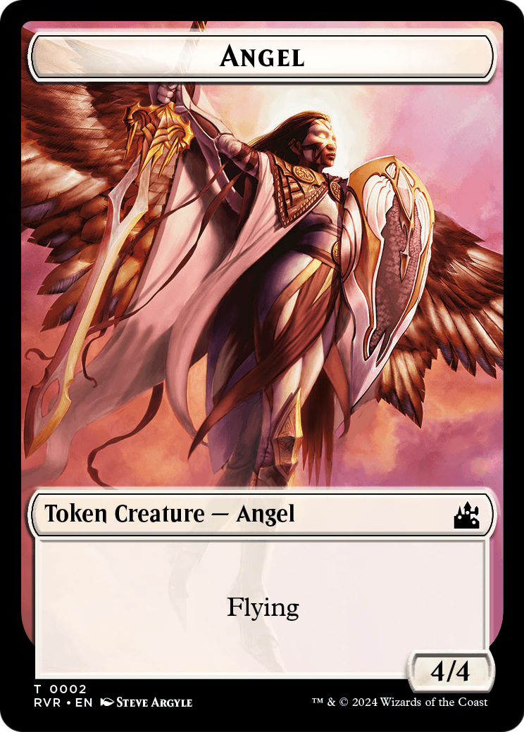 Angel  [Ravnica Remastered Tokens]