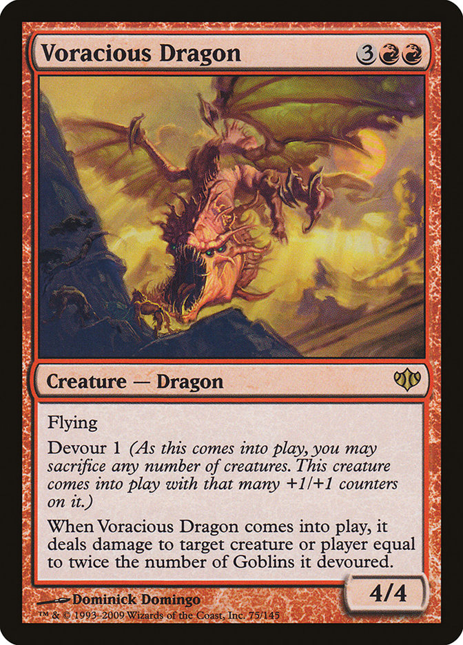 Voracious Dragon [Conflux] Foil