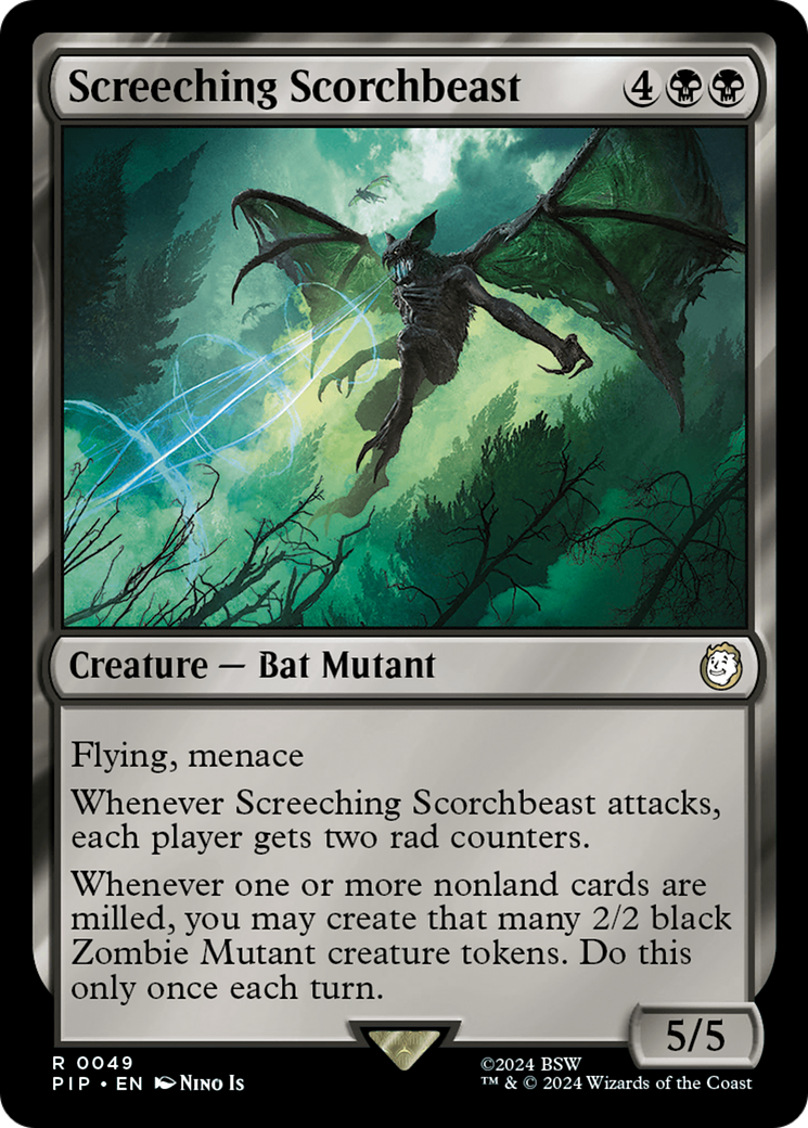 Screeching Scorchbeast [Fallout] Foil