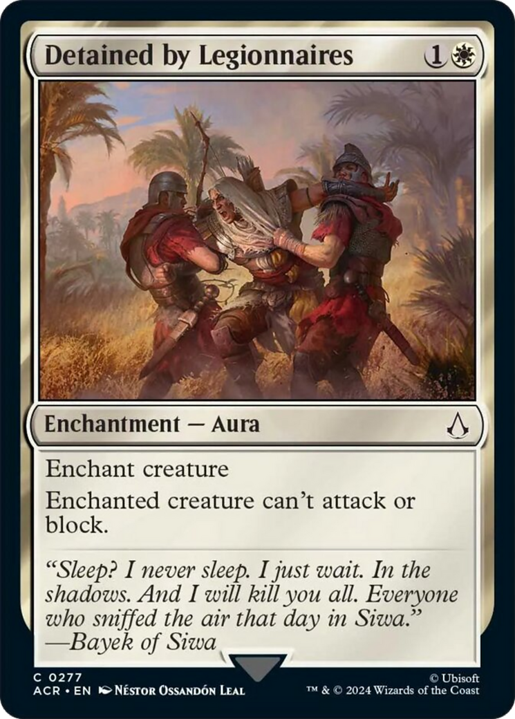 Detained by Legionnaires [Assassin's Creed] Foil