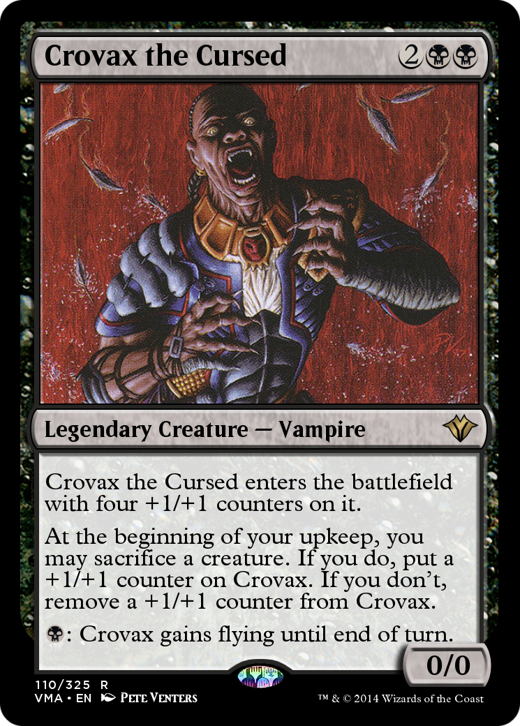 Crovax the Cursed  [Vintage Masters] Foil
