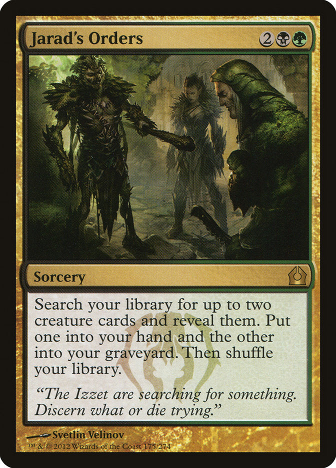Jarad's Orders [Return to Ravnica] Foil