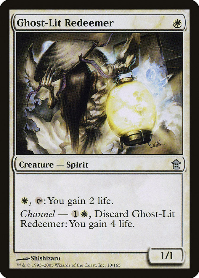 Ghost-Lit Redeemer [Saviors of Kamigawa] Foil