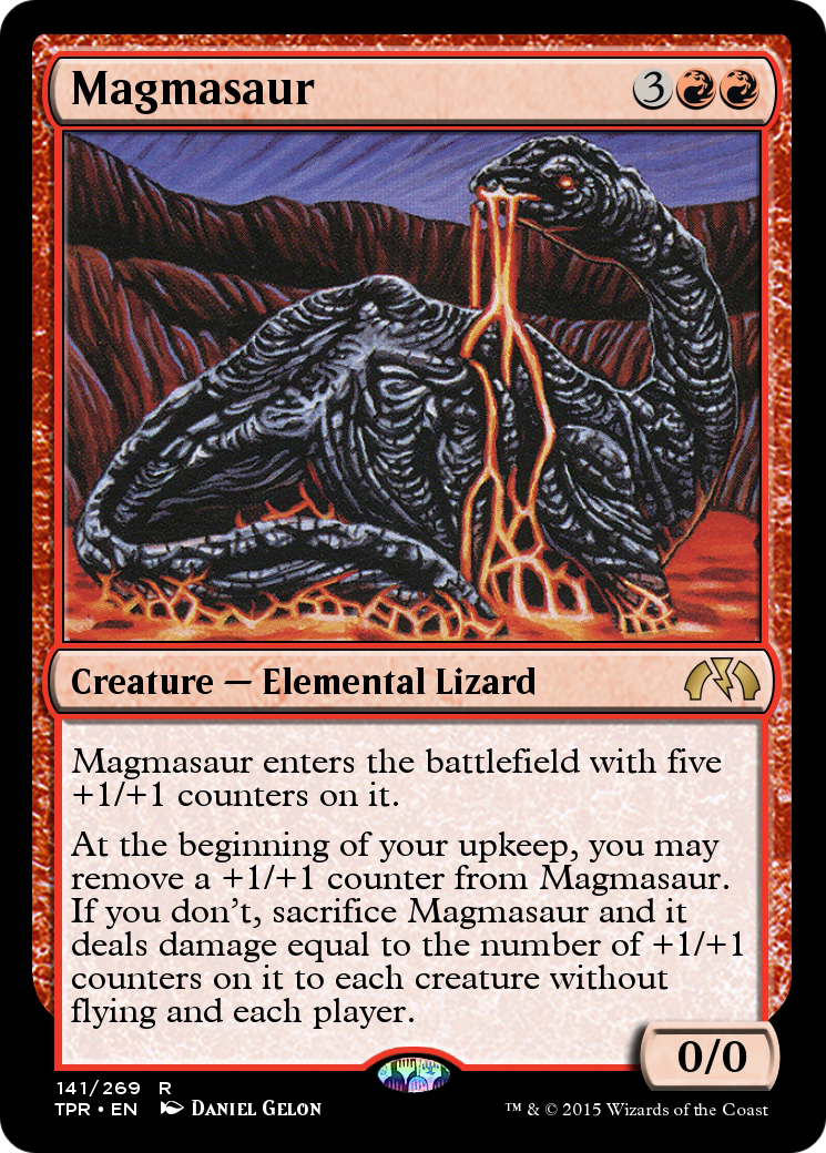 Magmasaur  [Tempest Remastered] Foil