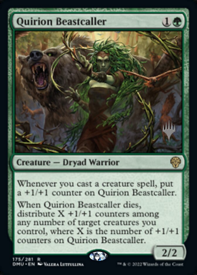 Quirion Beastcaller (Promo Pack) [Dominaria United Promos] Foil