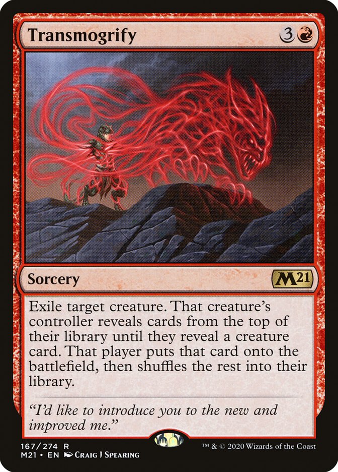 Transmogrify [Core Set 2021] Foil