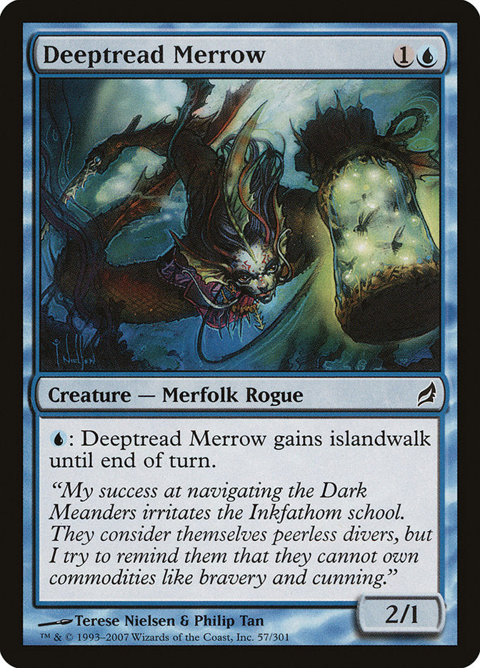 Deeptread Merrow [Lorwyn] Foil