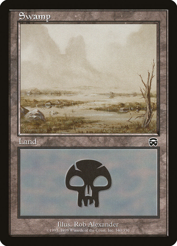 Swamp (340) [Mercadian Masques] Foil