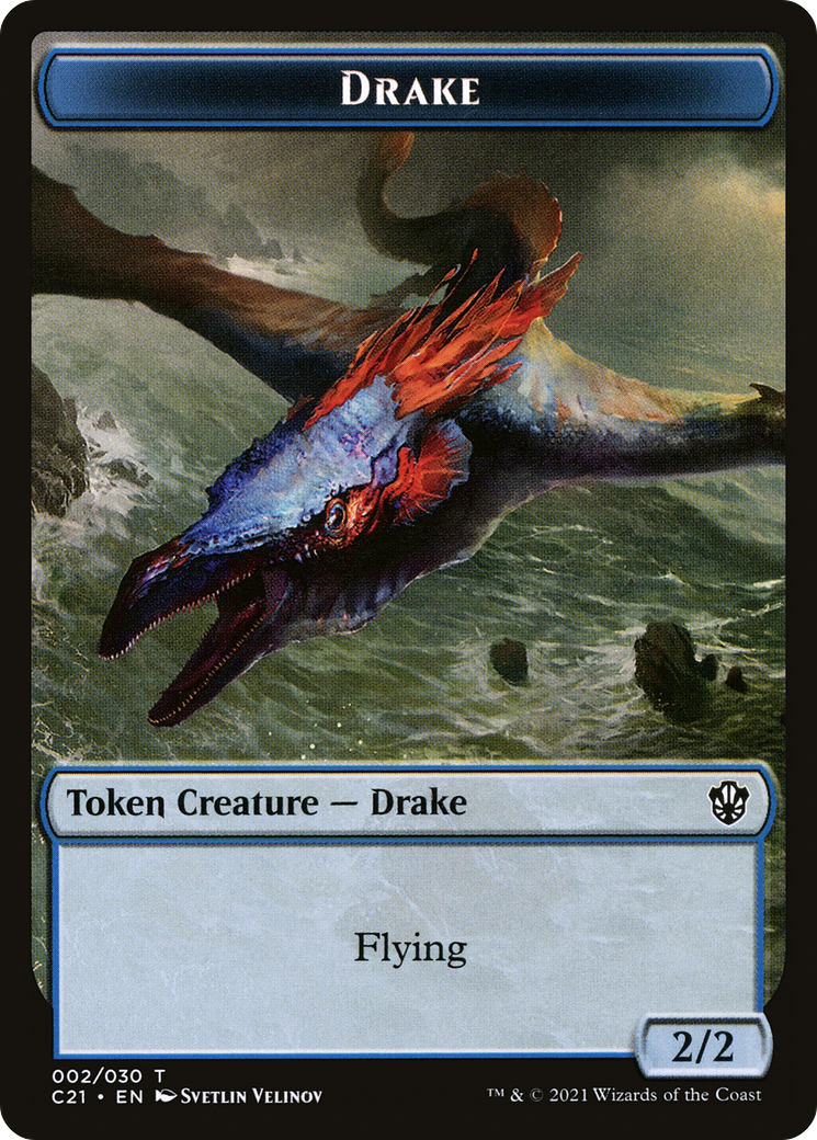Drake  [Commander 2021 Tokens]