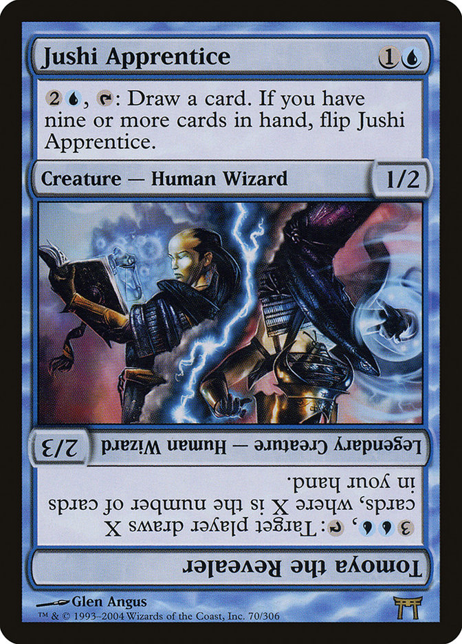 Jushi Apprentice // Tomoya the Revealer [Champions of Kamigawa] Foil