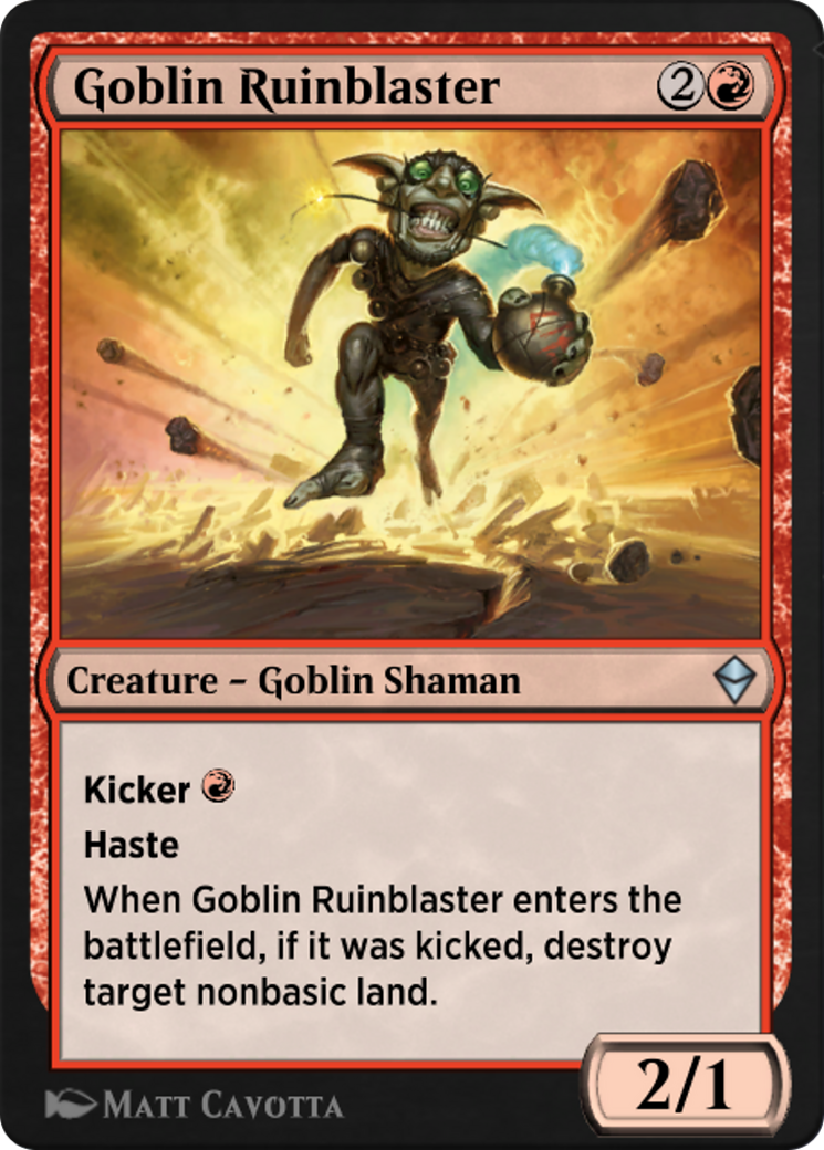 Goblin Ruinblaster  [Historic Anthology 2]