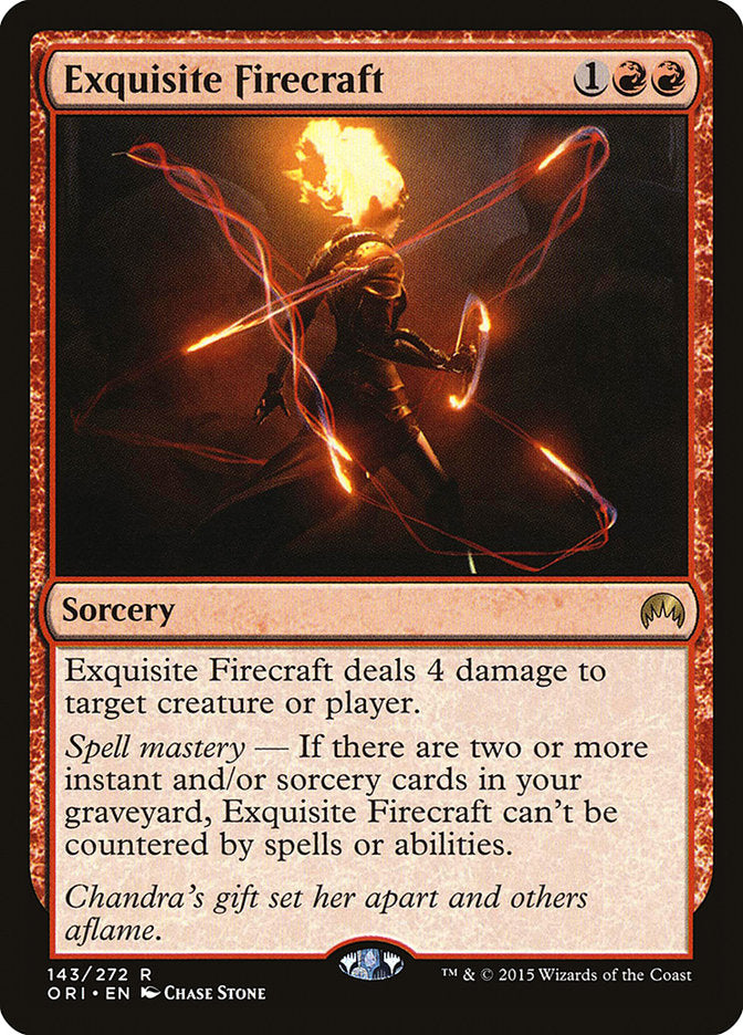 Exquisite Firecraft [Magic Origins] Foil