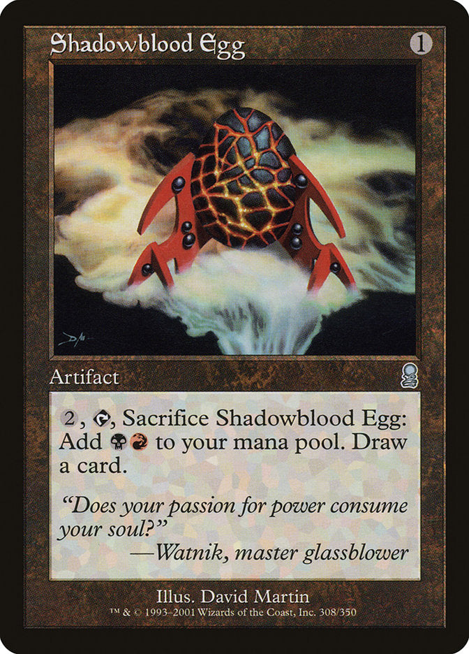 Shadowblood Egg [Odyssey] Foil