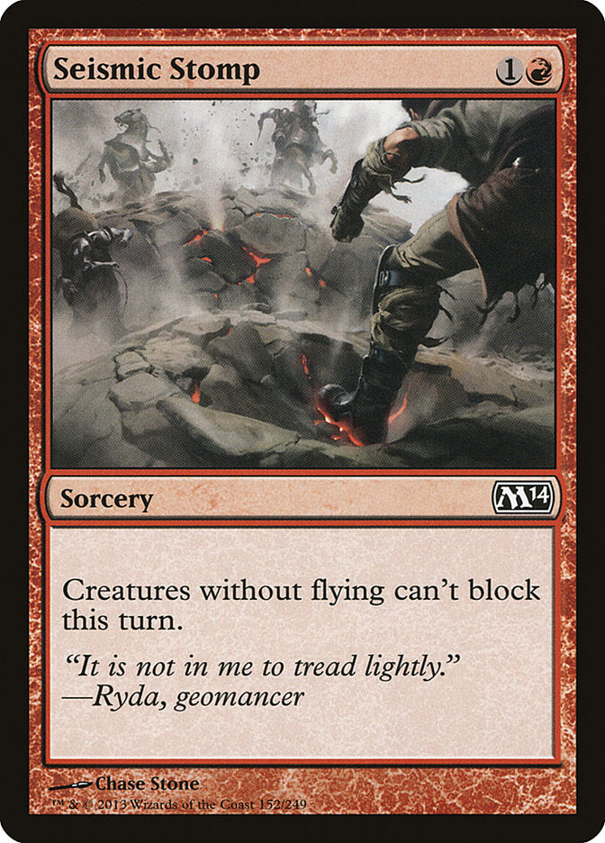 Seismic Stomp [Magic 2014] Foil