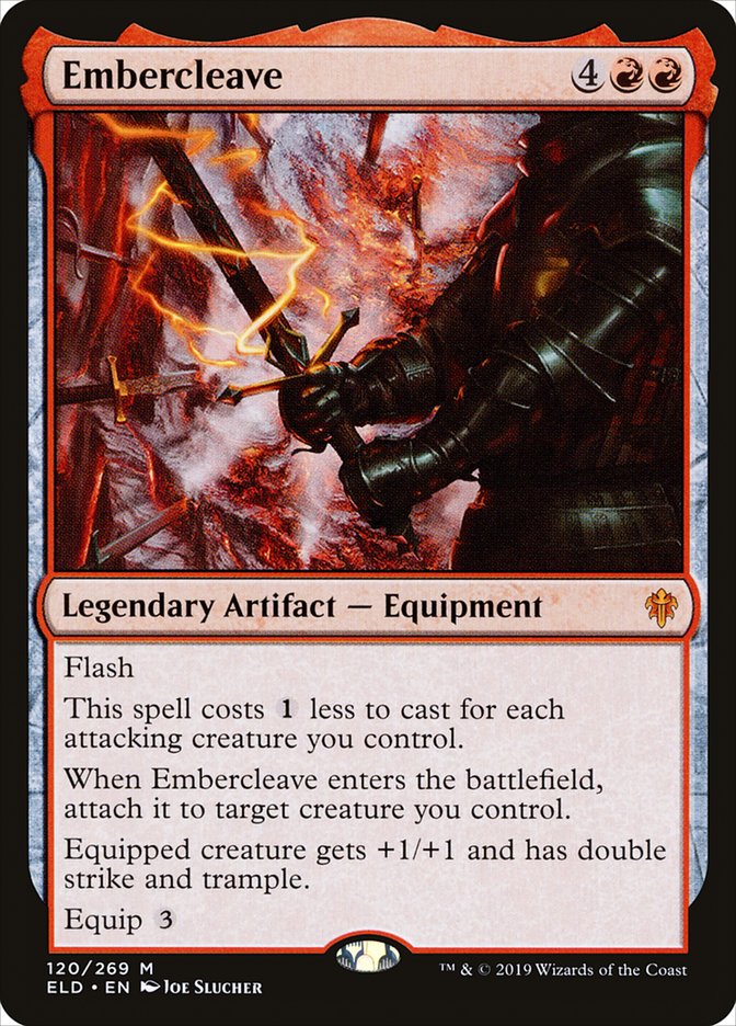 Embercleave [Throne of Eldraine] Foil
