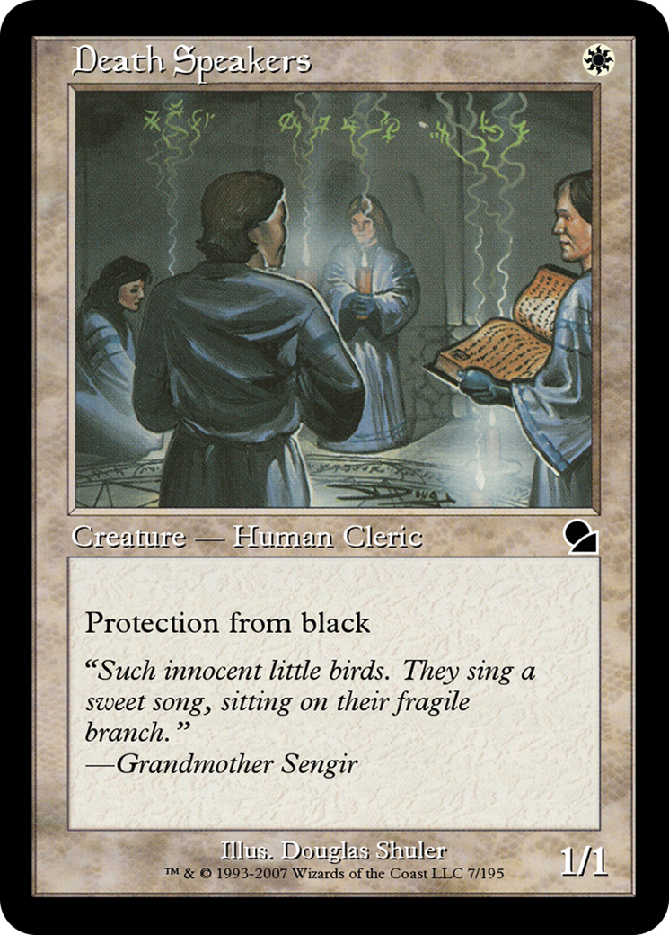 Death Speakers  [Masters Edition] Foil