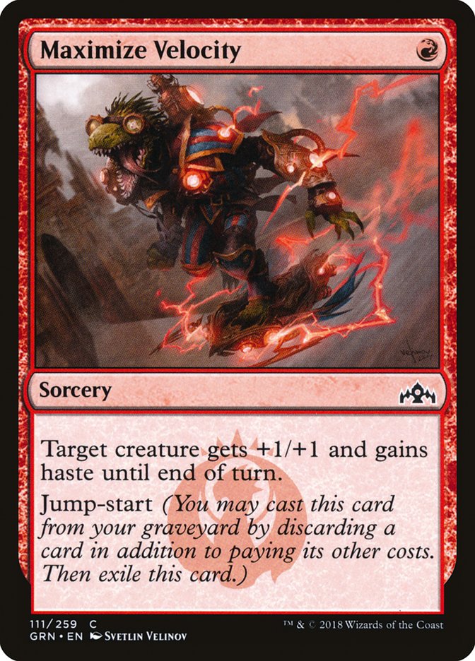 Maximize Velocity [Guilds of Ravnica] Foil